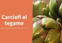 La video ricetta dei carciofi al tegame